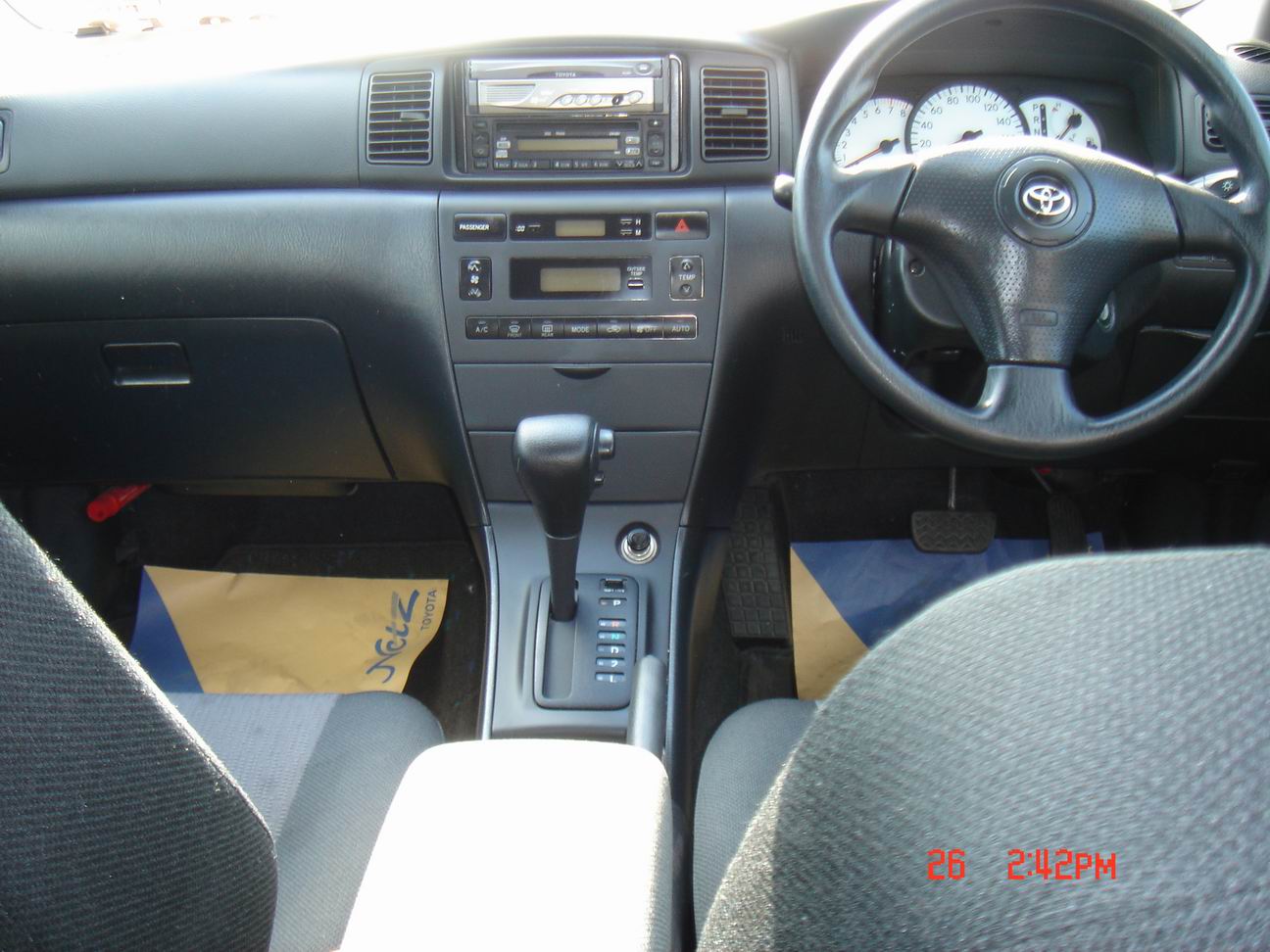 2001 Toyota Allex For Sale