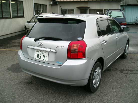 2001 Toyota Allex Pictures