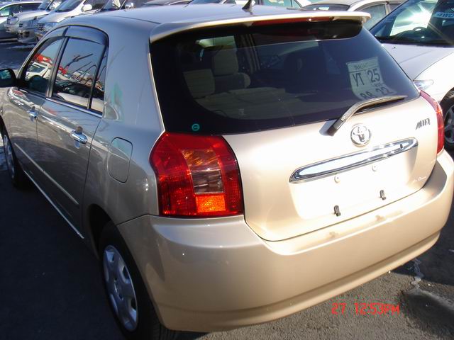 2001 Toyota Allex Photos