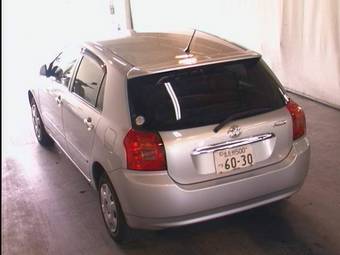 2001 Toyota Allex Pictures