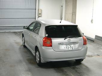 2001 Toyota Allex Photos
