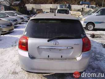 2001 Toyota Allex Photos