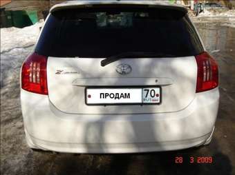 2001 Toyota Allex Photos