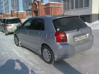 2001 Toyota Allex For Sale