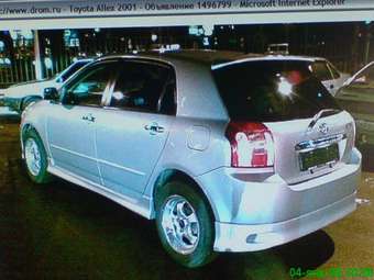 2001 Toyota Allex Photos