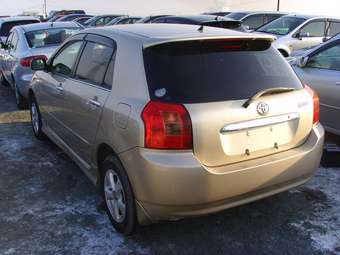 2002 Toyota Allex For Sale