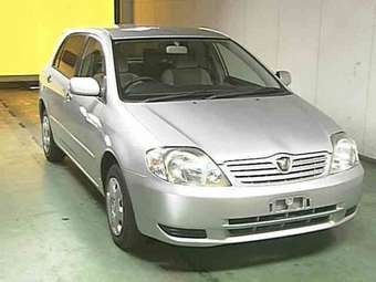 2002 Toyota Allex For Sale