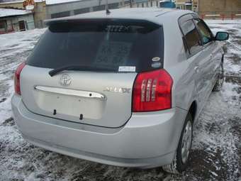 2002 Toyota Allex For Sale