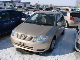2002 Toyota Allex For Sale