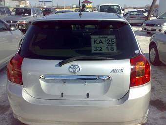 2002 Toyota Allex For Sale