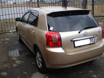 2002 Toyota Allex For Sale