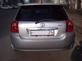2002 Toyota Allex Pictures