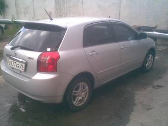 2002 Toyota Allex Photos