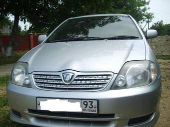 2002 Toyota Allex Photos