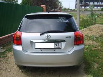 2002 Toyota Allex Pictures