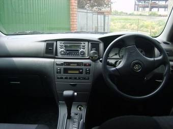 2002 Toyota Allex For Sale