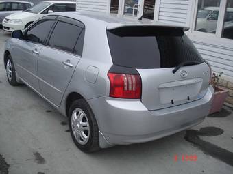 2002 Toyota Allex For Sale