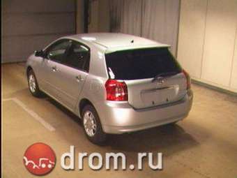 2003 Toyota Allex Pictures