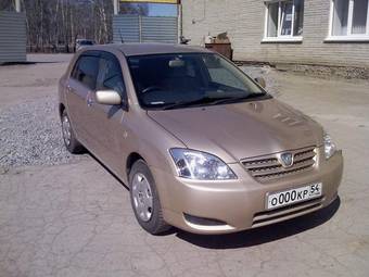 2003 Toyota Allex Pics