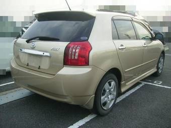 2003 Toyota Allex Pictures