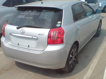 2004 Toyota Allex For Sale