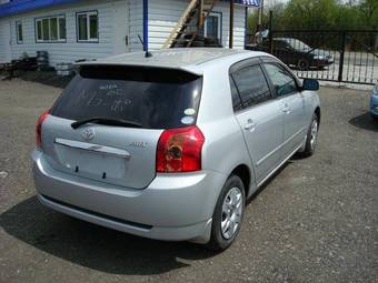 2004 Toyota Allex For Sale