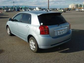 2005 Toyota Allex Pictures