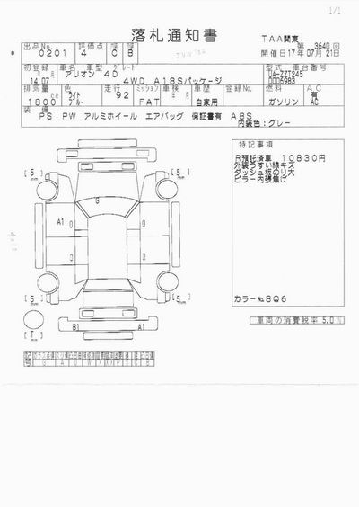 2002 Toyota Allion Wallpapers