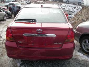2002 Toyota Allion Photos