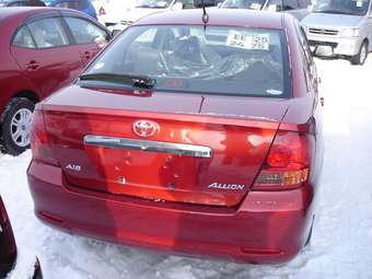 2002 Toyota Allion Pictures