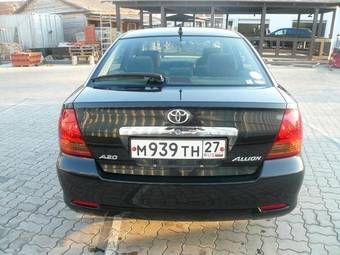 2002 Toyota Allion Photos