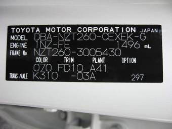 2007 Toyota Allion For Sale