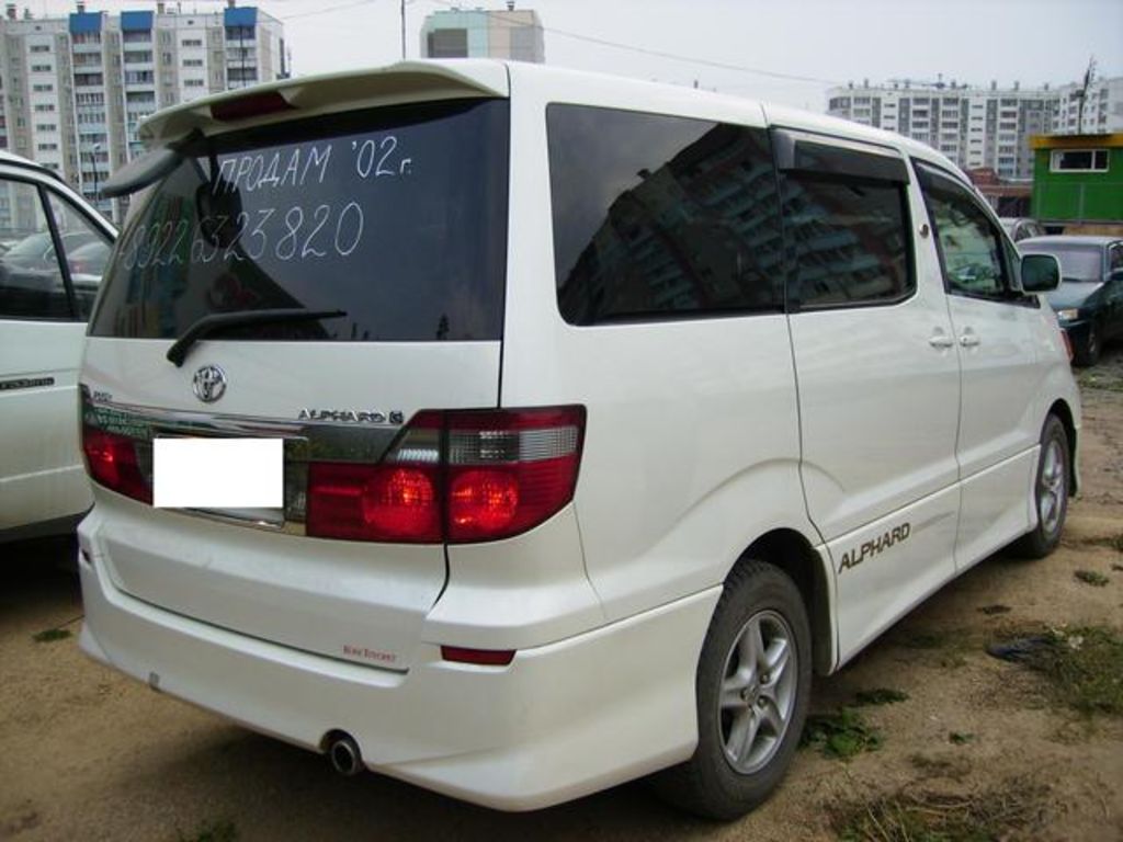 Toyota alphard 2002