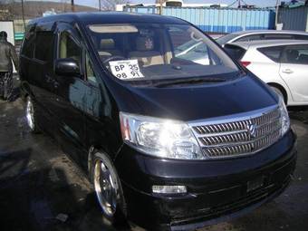 2002 Toyota Alphard Pictures
