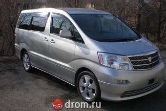 2002 Toyota Alphard Pictures