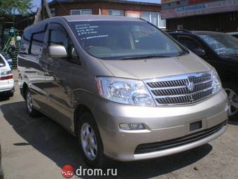 2003 Toyota Alphard Pictures