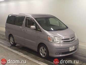 2004 Toyota Alphard Pics