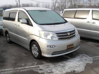 2004 Toyota Alphard Pictures