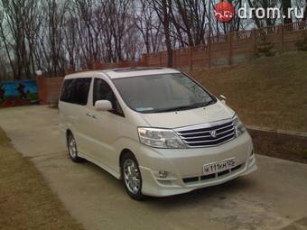 2005 Toyota Alphard Pictures