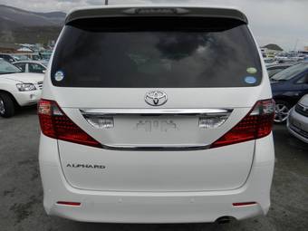 2010 Toyota Alphard For Sale