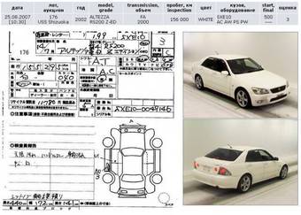 2002 Toyota Altezza Pictures