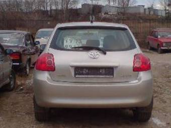 2007 Toyota Auris Pics