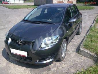 2007 Toyota Auris Pictures