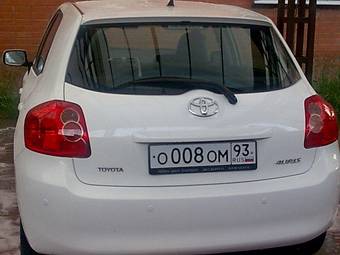2008 Toyota Auris Photos