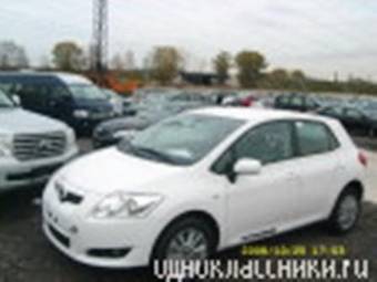 2008 Toyota Auris Pictures