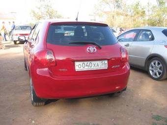 2008 Toyota Auris Pictures