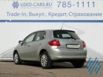 2008 Toyota Auris Pictures
