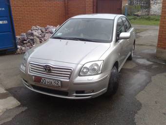 2003 Toyota Avensis Pics