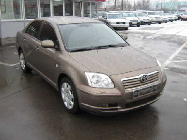 2004 Toyota Avensis