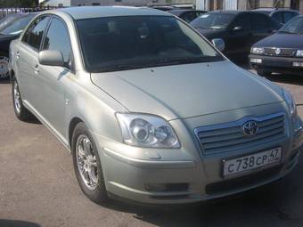 2004 Toyota Avensis Pictures